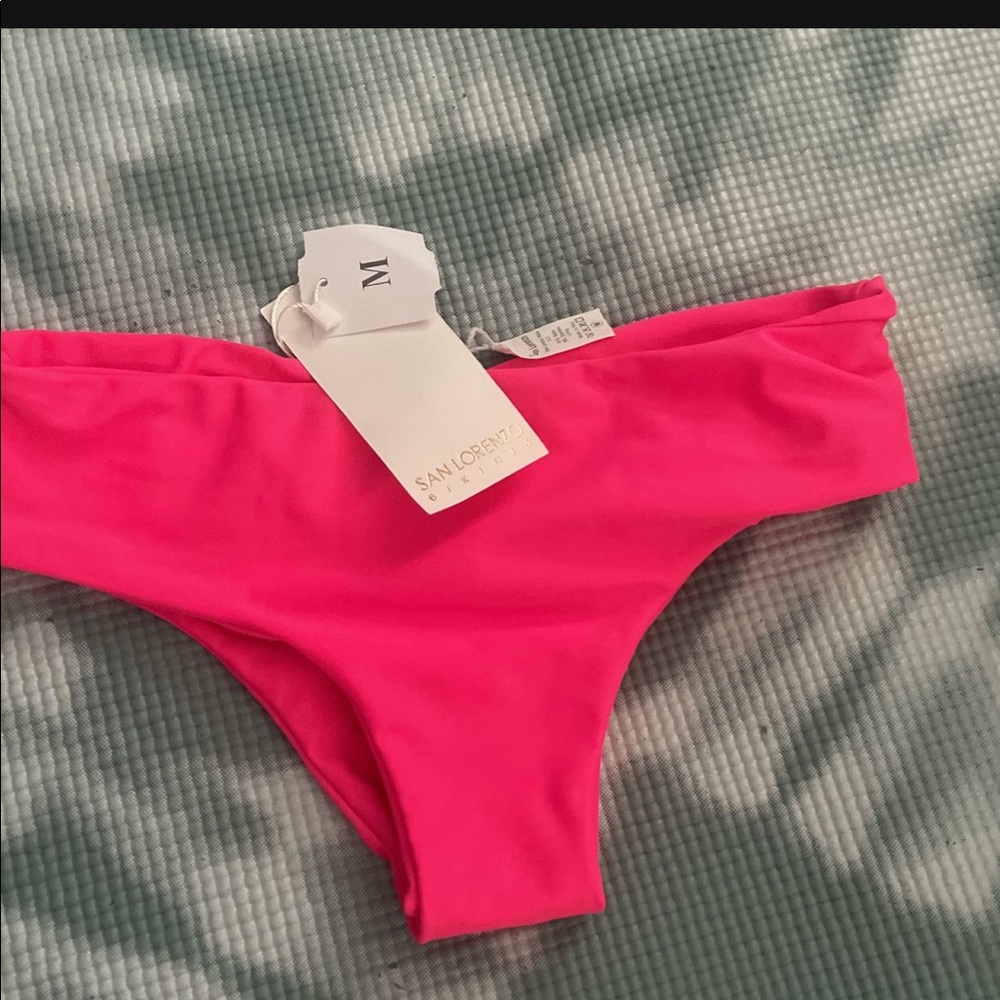 San Lorenzo Bikini Bottom Size M but runs very small